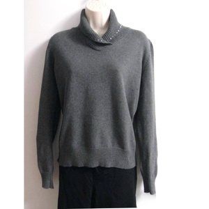 Haggar 100% Cotton GREY Sweater